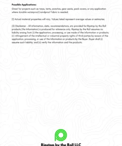 Ripstop By The Roll 1.1 Oz Silpoly - Full Roll | Durable Polyester Fabric for Wholesale 46 Ripstop By The Roll 1.1 Oz Silpoly - Full Roll