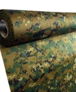 Ripstop By The Roll 1.1 Oz Silpoly - MARPAT Camo - Full Roll Polyester