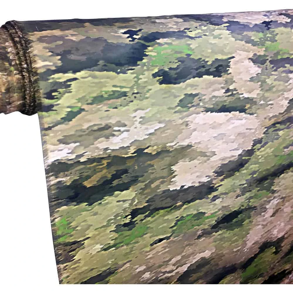 Ripstop By The Roll 1.6 Oz Ripstop Polyester - A-TACs IX Camo Fabric for Hammocks & Outdoor Gear 3 Ripstop By The Roll 1.6 Oz Ripstop Polyester - A-TACs IX Camo