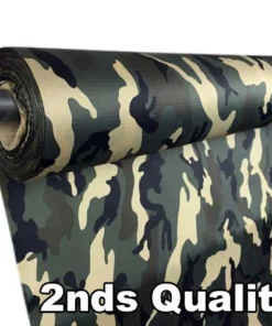 Ripstop By The Roll 2nds Quality - 1.1 Oz Silpoly - Woodland Camo Tarps/Shelters