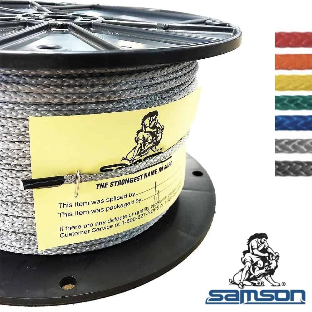 Ripstop By The Roll Rope Amsteel - Full Spools | High-Strength Wholesale Rope by Samson® 3 Ripstop By The Roll Rope Amsteel - Full Spools