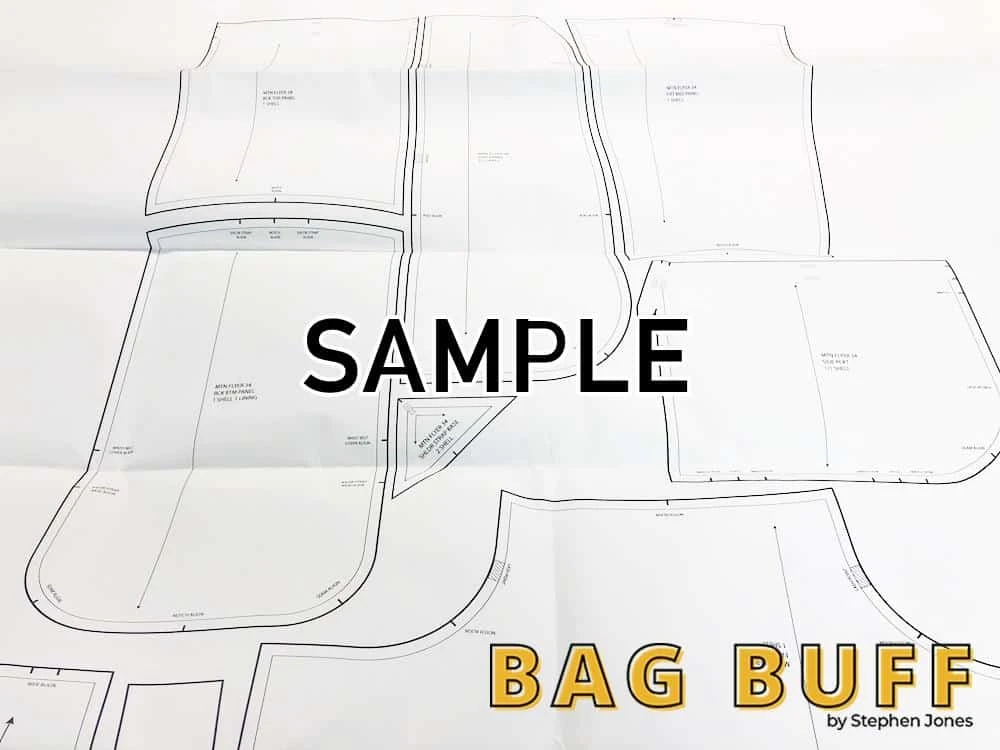 Ripstop By The Roll Simple Series Fanny Pack Template/Pattern Bundle