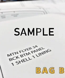 Ripstop By The Roll Bag Buff Simple Series Shoulder Bag Template/Pattern Bundle | DIY Bag Making Kit 17 Ripstop By The Roll Bag Buff Simple Series Shoulder Bag Template/Pattern Bundle