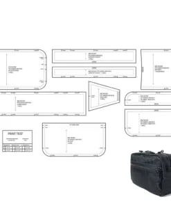 Ripstop By The Roll Bag Buff Cycle Psycho Hip Pack Template/Pattern Bundle