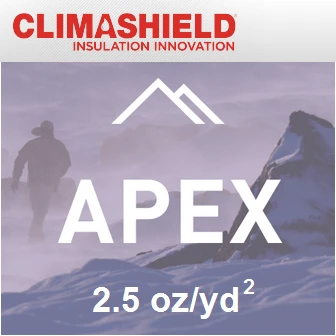 Harvest CI Climashield APEX - 2.5 Oz/sq Yd | High-Performance Synthetic Insulation 3 Harvest CI Climashield APEX - 2.5 Oz/sq Yd