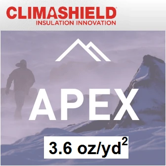 Harvest CI Climashield APEX - 3.6 Oz/sq Yd Synthetic Insulation | Lightweight & Durable 3 Harvest CI Climashield APEX - 3.6 Oz/sq Yd Synthetic