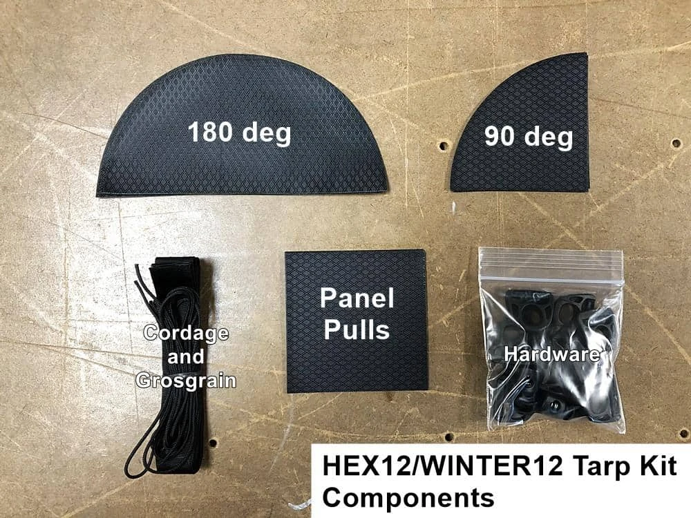 OutdoorINK WINTER12 Tarp Kit - Waterproof, Durable Shelter for Outdoor Adventures 4 OutdoorINK WINTER12 Tarp Kit