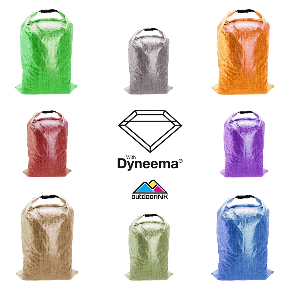 OutdoorINK Omnicolor Solids - Roll Top Dry Bag Kit With Dyneema® Composite Fabric