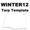Ripstop By The Roll Winter Tarp Template - Durable Tarps & Shelters for All Seasons 2 Ripstop By The Roll WINTER Tarp Template Tarps/Shelters