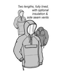 Ripstop By The Roll Adult Fairbanks Pullover Pattern Clothing