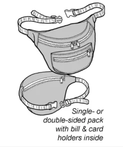 Ripstop By The Roll Traveller's Contour Waist Pack Pattern